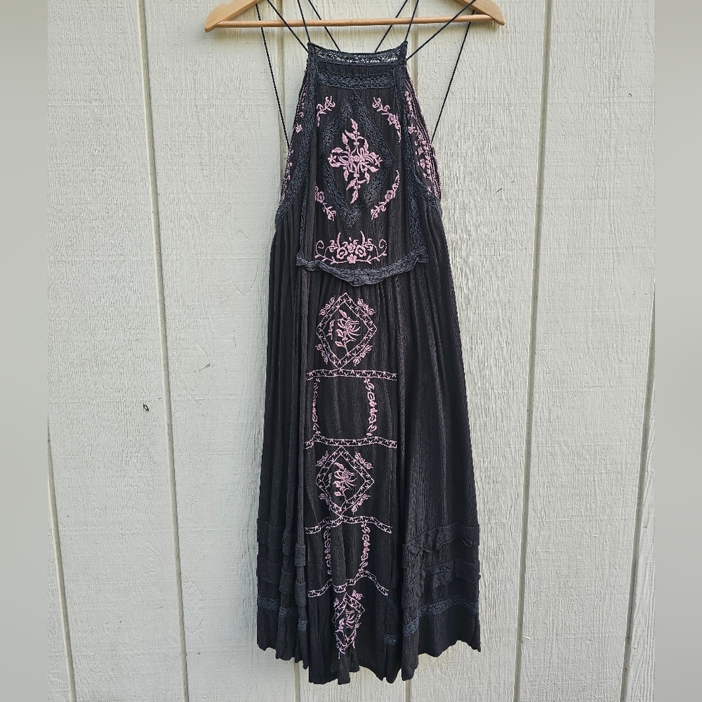 Free People Diamonds In The Sky Midi Dress